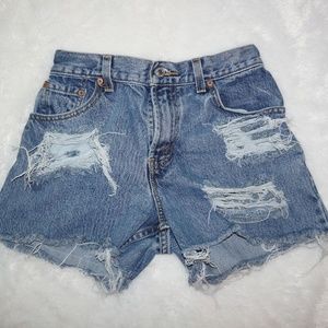 High waisted shorts